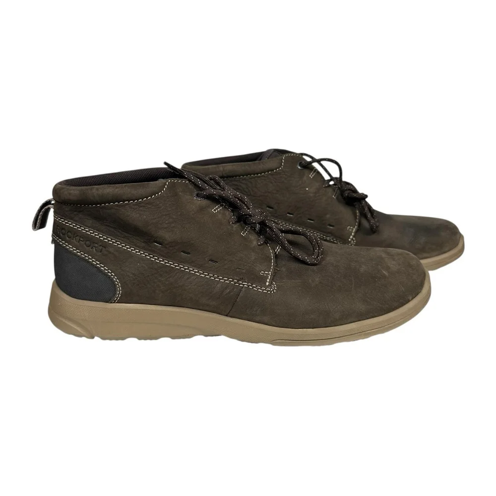 Rockport Men's Weather Or Not Chukka Ankle Boots Size 10.5 Leather